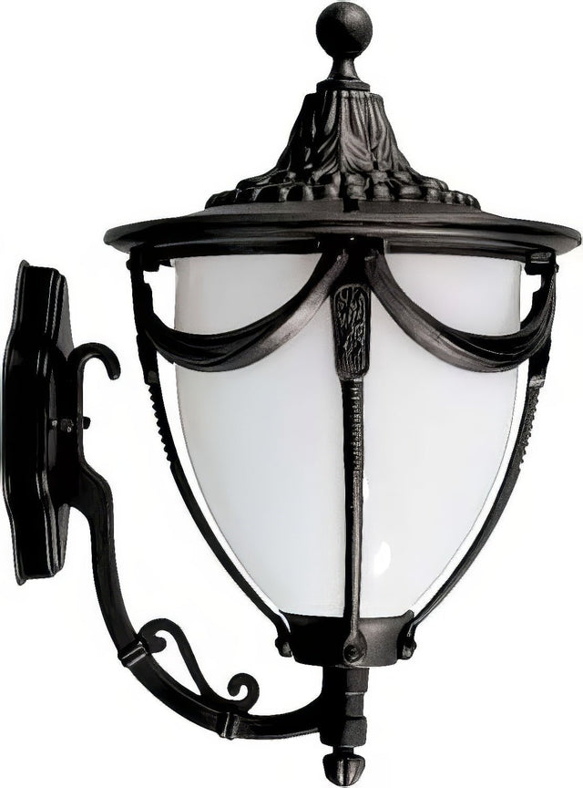 Dabmar Lighting GM485-L6-RGBW-B black outdoor wall light fixture