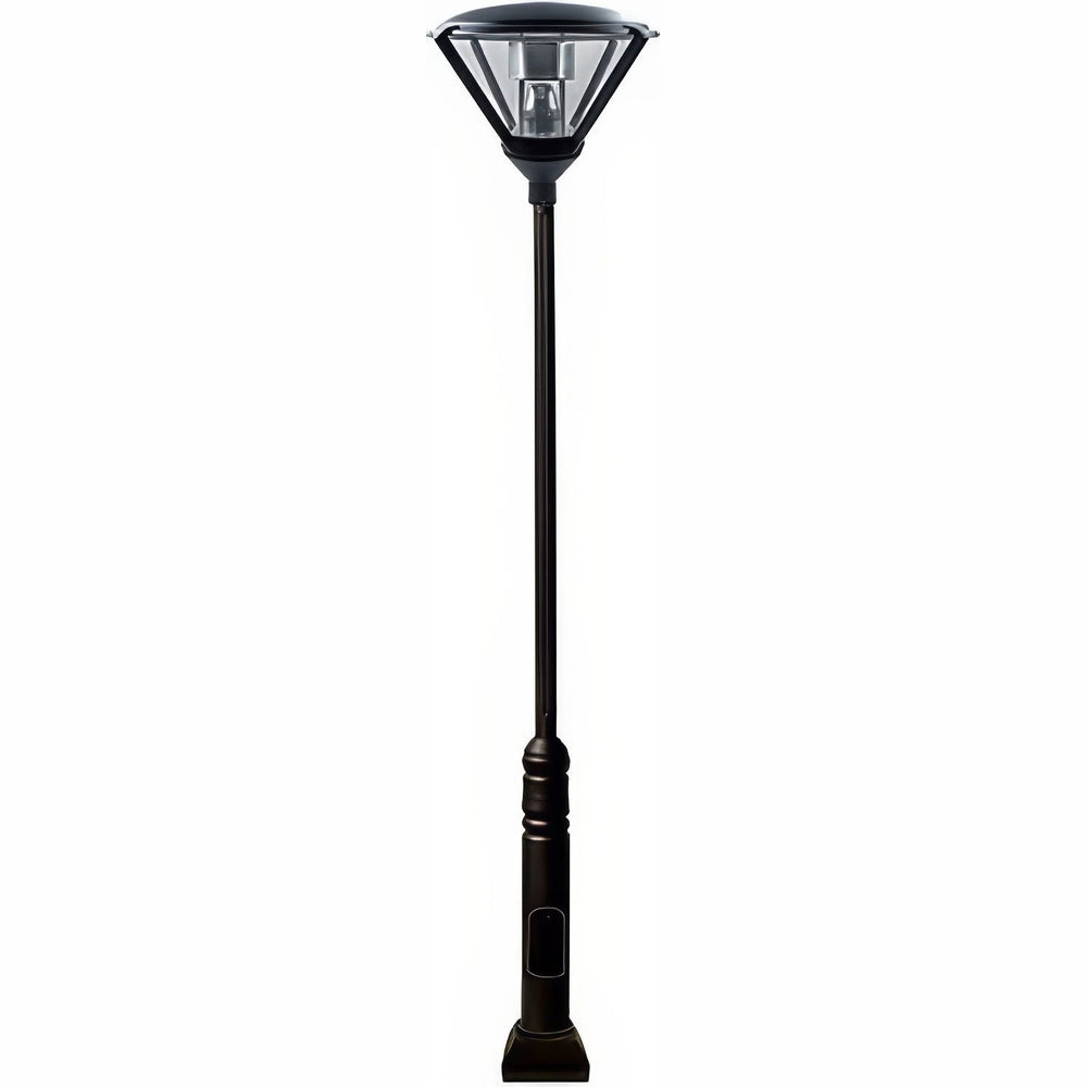 Dabmar Lighting GM5001-B black post light & pole