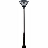 Dabmar Lighting GM5001-B black post light & pole