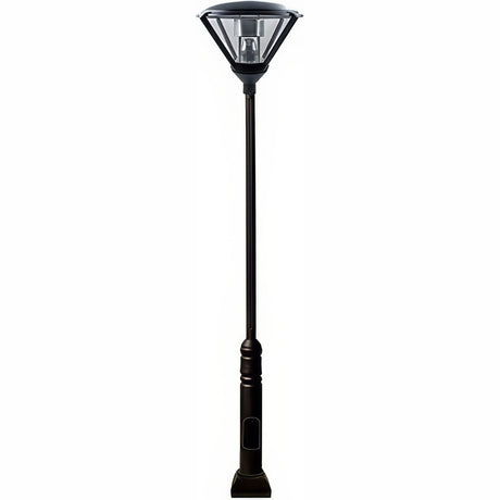 Dabmar Lighting GM5001-B black post light & pole