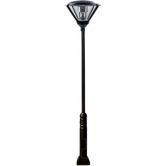 Dabmar Lighting GM5001-B black post light & pole