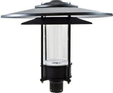 Dabmar Lighting GM510-L20-30K-B black outdoor post light fixture