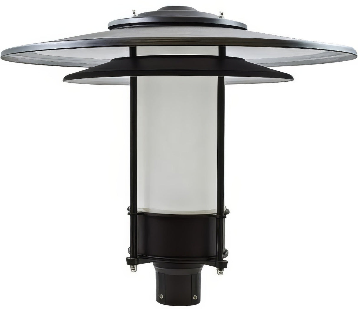 Dabmar Lighting GM510-L20-50K-B-FR black outdoor post light fixture
