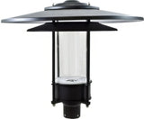 Dabmar Lighting GM510-L30-30K-B black outdoor post light fixture