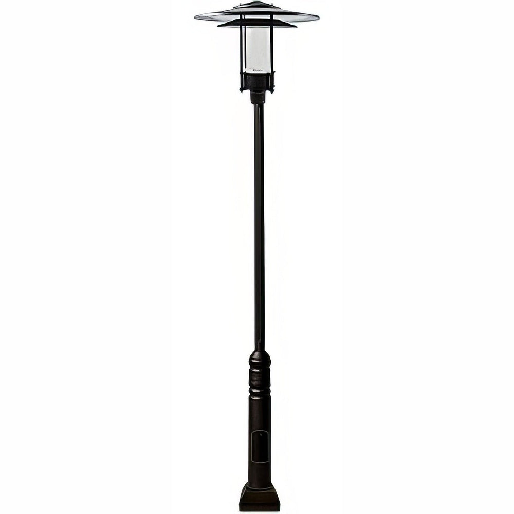 Dabmar Lighting GM5101-B black post light & pole