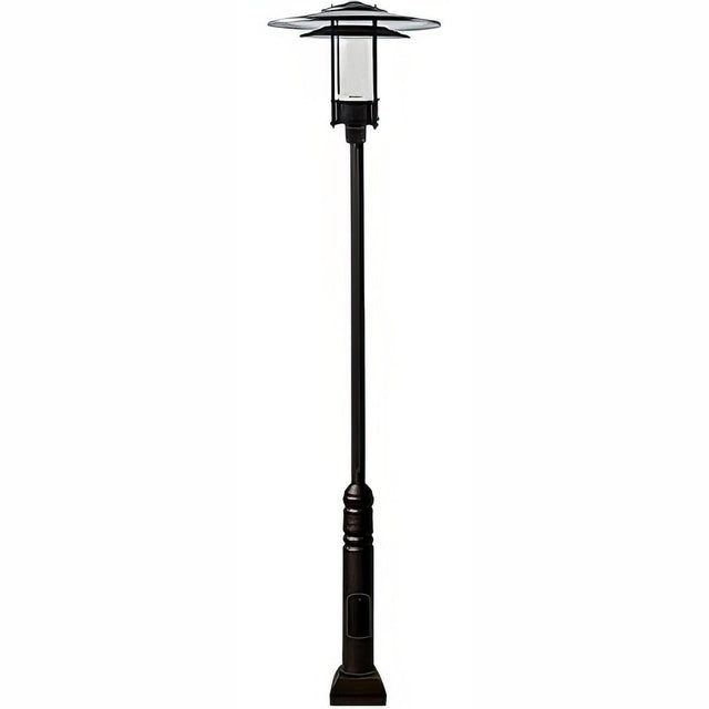 Dabmar Lighting GM5101-B black post light & pole