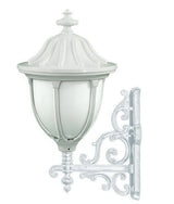 Dabmar Lighting GM545-L6-60K-W white outdoor wall light fixture