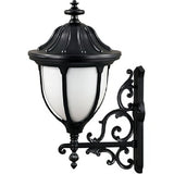 Dabmar Lighting GM546-B black outdoor wall light fixture