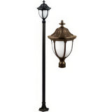 Dabmar Lighting GM5501-LED16-BZ bronze post light fixture