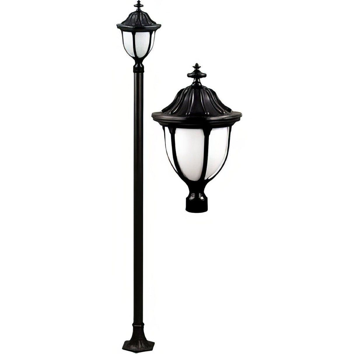 Dabmar Lighting GM5511-B black post light fixture
