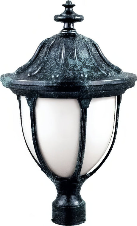 Dabmar Lighting GM552-L6-RGBW-VG verde green outdoor post light fixture