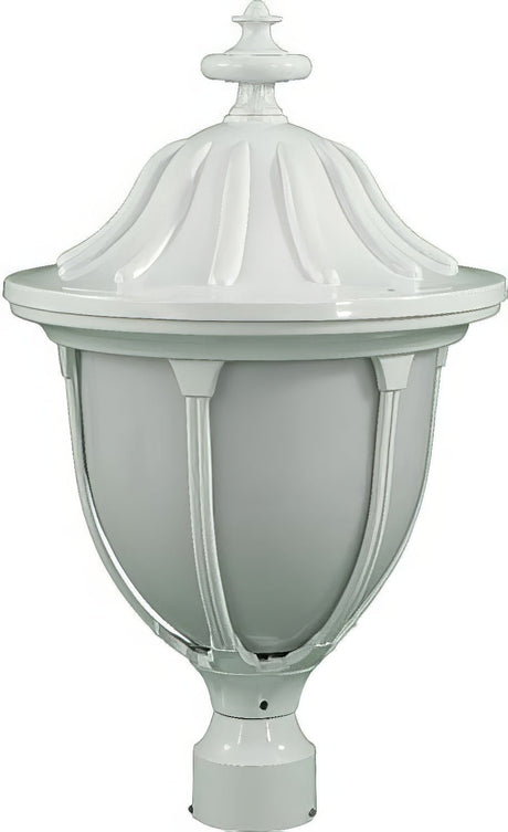 Dabmar Lighting GM552-L6-RGBW-W white outdoor post light fixture