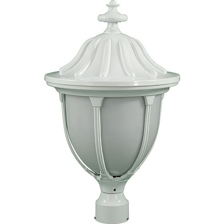 Dabmar Lighting GM5521-W white post light & pole
