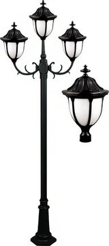 Dabmar Lighting GM5523 post light & pole