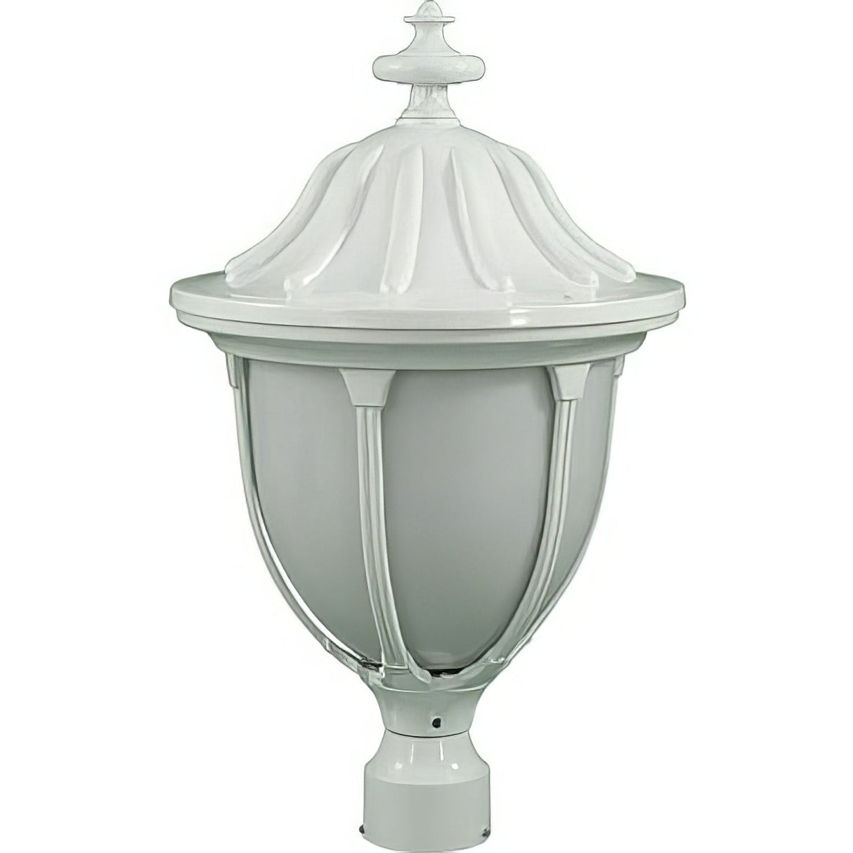 Dabmar Lighting GM5523-W white post light & pole