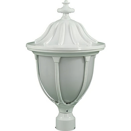 Dabmar Lighting GM5523-W white post light & pole