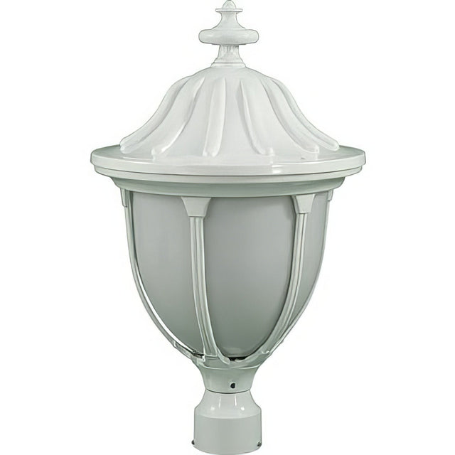 Dabmar Lighting GM5523-W white post light & pole