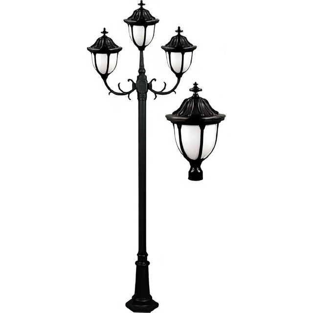 Dabmar Lighting GM5526-B black post light fixture