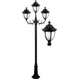 Dabmar Lighting GM5527-B black post light fixture