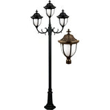 Dabmar Lighting GM5527-BZ bronze post light fixture
