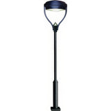 Dabmar Lighting GM5701-LB60-50K-B black post light & pole