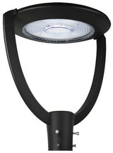 Dabmar Lighting GM572-LB75-50K-B black outdoor post light fixture