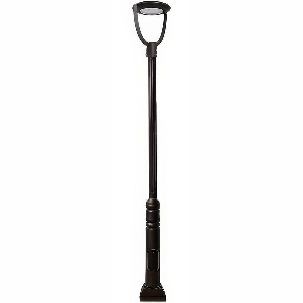 Dabmar Lighting GM5731-LB55-MULT-B black post light & pole