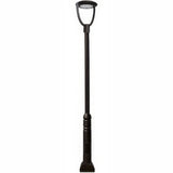 Dabmar Lighting GM5731-LB55-MULT-B black post light & pole