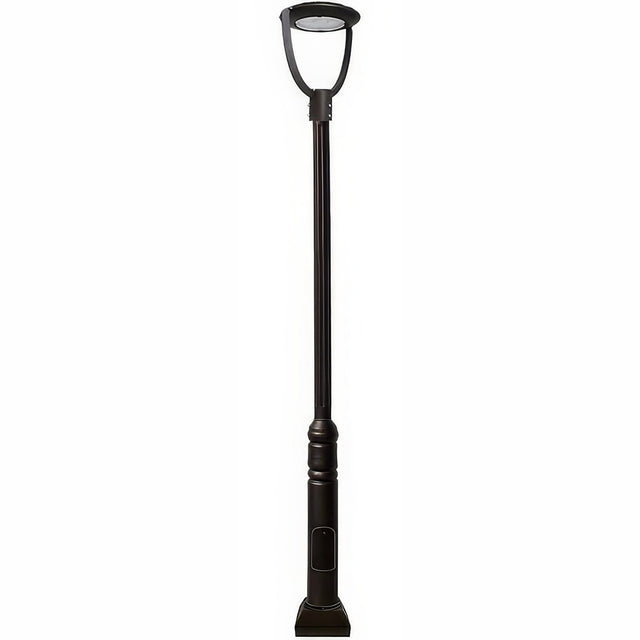 Dabmar Lighting GM5731-LB55-MULT-B black post light & pole