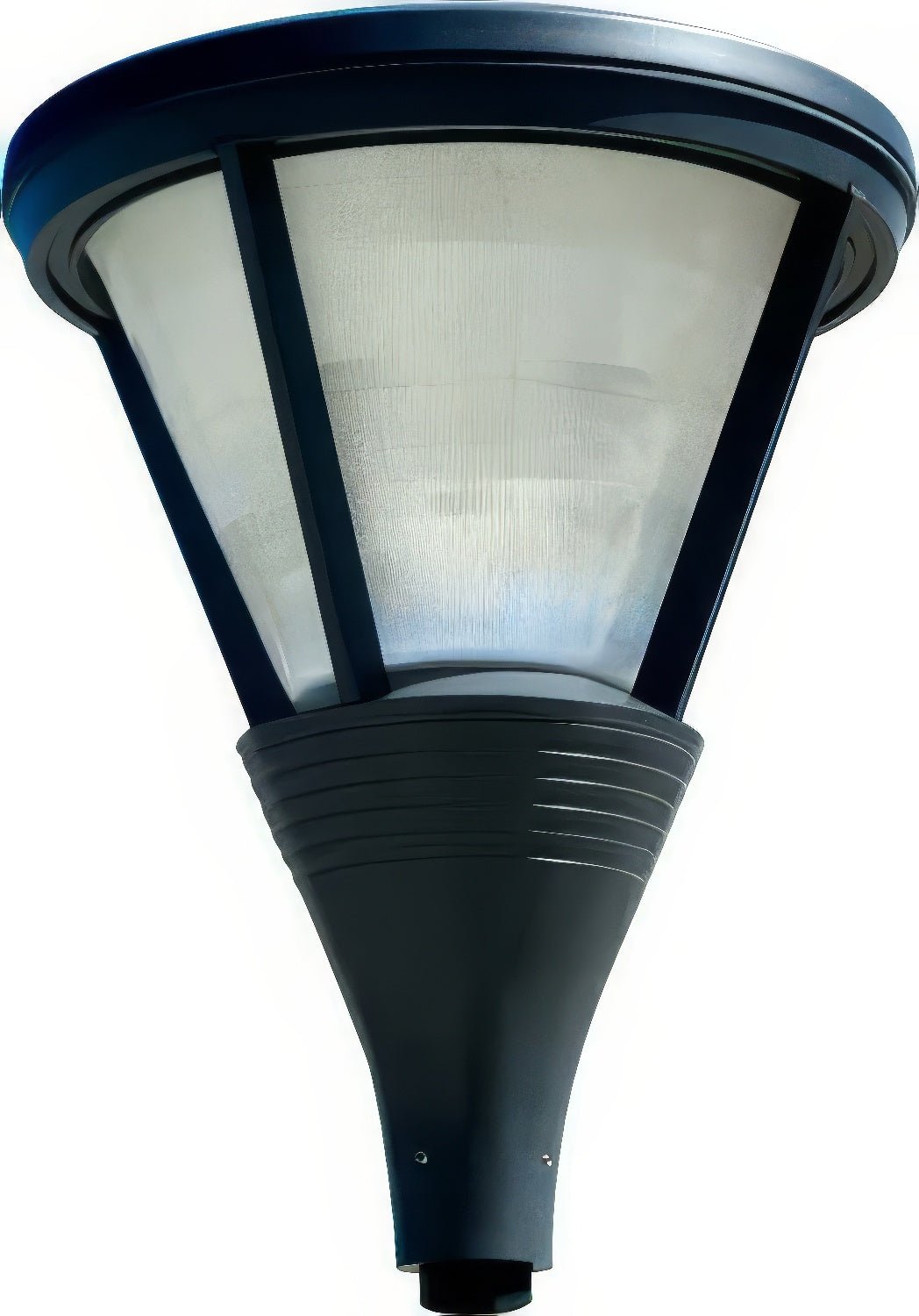 Dabmar Lighting GM580-B-INC outdoor post light fixture, front view