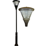 Dabmar Lighting GM5800-LED120-BZ bronze post cone shape fixture