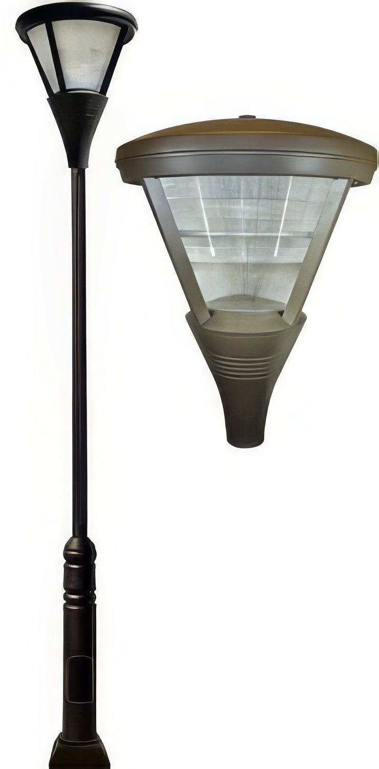 Dabmar Lighting GM5801-BZ bronze post light & pole