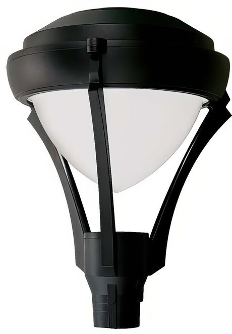 Dabmar Lighting GM590-L20-30K-B black outdoor post light fixture