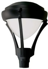 Dabmar Lighting GM590-L20-30K-B black outdoor post light fixture