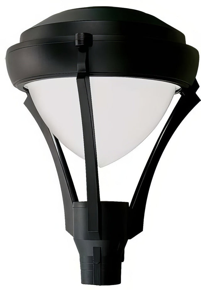 Dabmar Lighting GM590-L20-30K-B black outdoor post light fixture