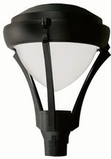 Dabmar Lighting GM590-L20-50K-B black outdoor post light fixture