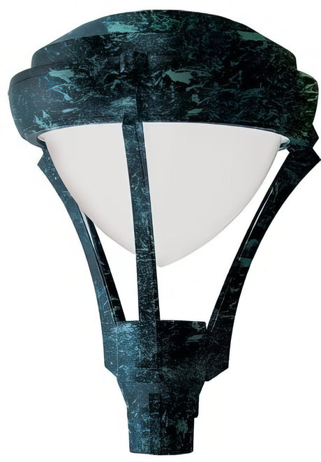 Dabmar Lighting GM590-L20-50K-VG verde green outdoor post light fixture