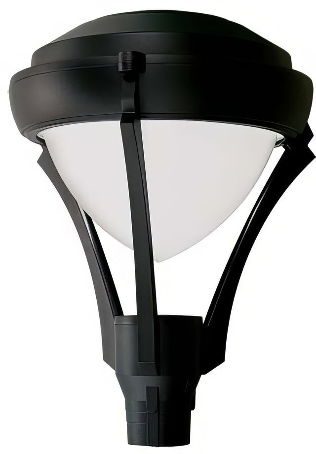 Dabmar Lighting GM590-L30-30K-B black outdoor post light fixture