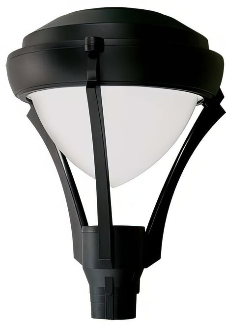 Dabmar Lighting GM590-L30-65K-B black outdoor post light fixture