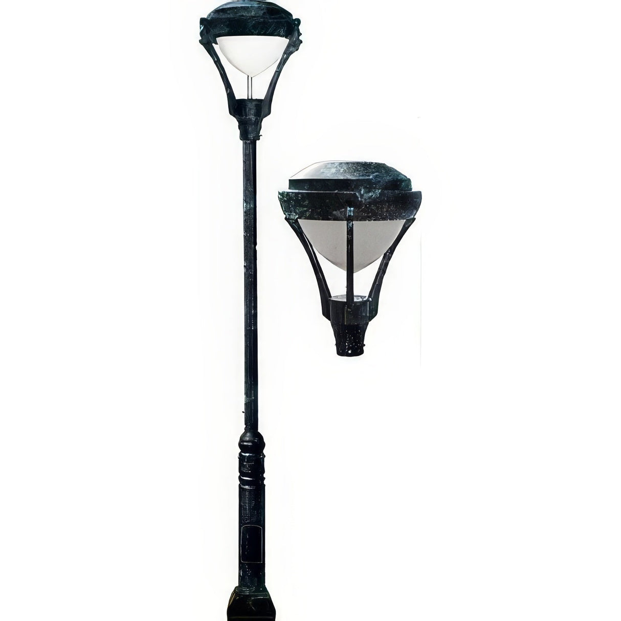 Dabmar Lighting GM5900-VG verde green post fixture