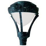 Dabmar Lighting GM592-VG-MT-MT Powder Coated Cast Aluminum Post Top Light Fixture Verde Green