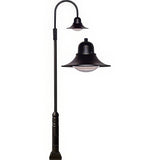 Dabmar Lighting GM6010-B black post light fixture
