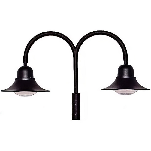 Dabmar Lighting GM605-B black post top led light fixture