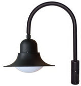 Dabmar Lighting GM611-L30-30K-B black outdoor post light fixture
