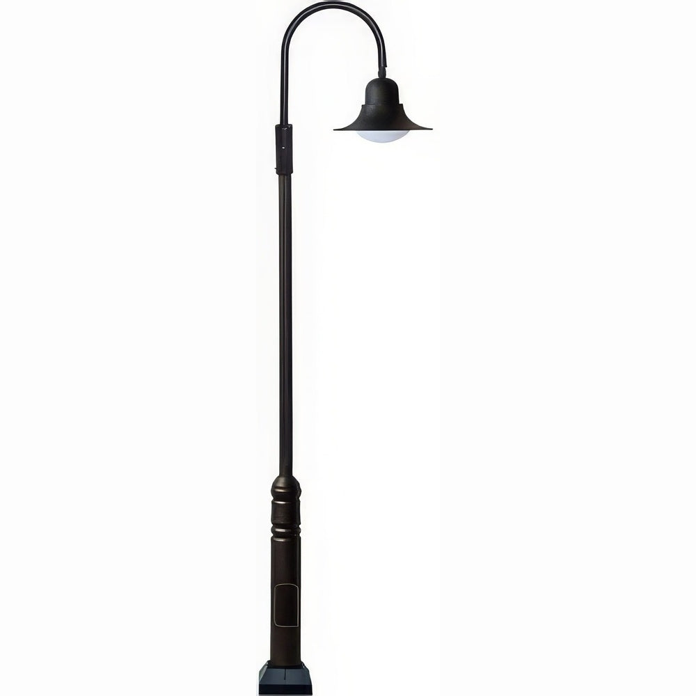 Dabmar Lighting GM6111-B black post light & pole