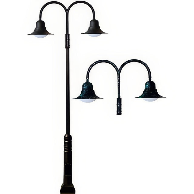 Dabmar Lighting GM6206-VG verde green post fixture