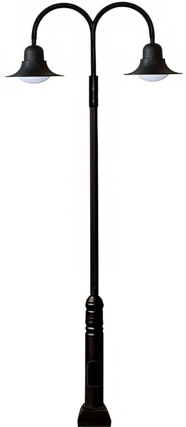 Dabmar Lighting GM6211-B black post light & pole