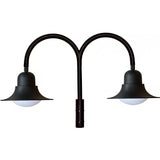 Dabmar Lighting GM626-B Powder Coated Cast Aluminum Post Top Light Fixture Black