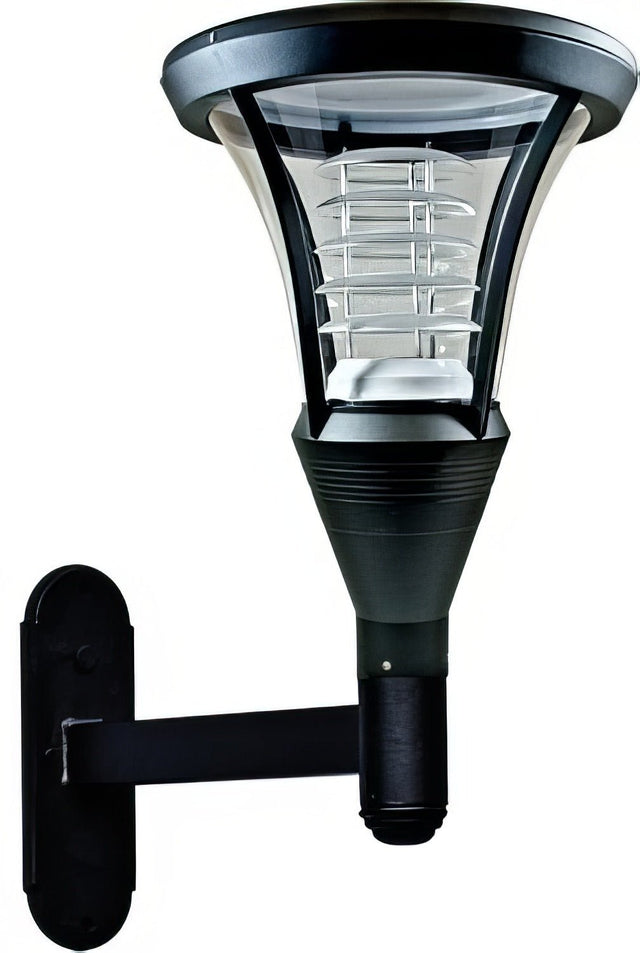Dabmar Lighting GM630-L30-30K-B black outdoor wall light fixture