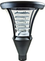 Dabmar Lighting GM640-L20-30K-B black outdoor post light fixture